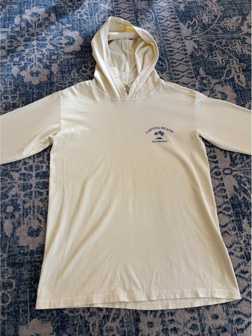 Captiva Island Florida SouthwestWomens 100% Cotton Hoodie Long Sleeve Tee [COPY]